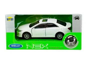 WELLY 1:34 Toyota Camry 2016 biała