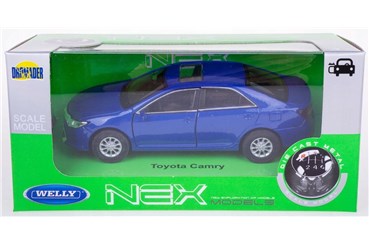 WELLY 1:34 Toyota Camry granatowa