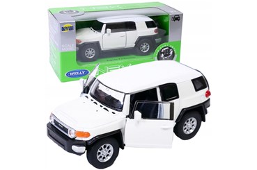 WELLY 1:34 Toyota FJ Cruiser biała