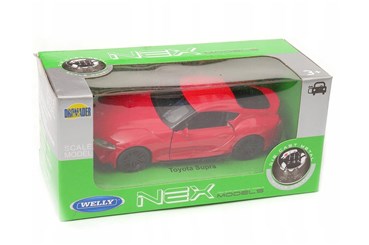 WELLY 1:34 Toyota GR supra czerwona