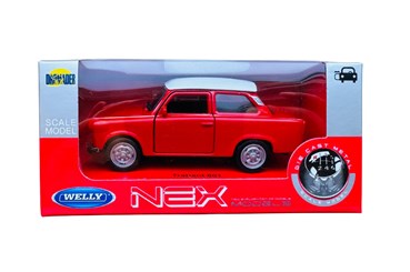 WELLY 1:34 Trabant 601 czerwony