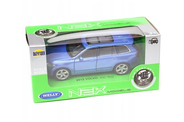 WELLY 1:34 Volvo XC 90 2015 niebieski