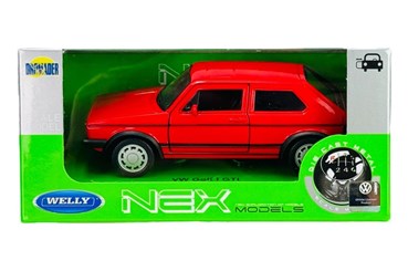 WELLY 1:34 Volkswagen Golf I GTI czerwony