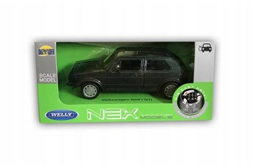 WELLY 1:34 Volkswagen Golf I GTI czarny