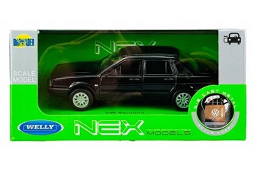 WELLY 1:34 Volkswagen Santana , czarny