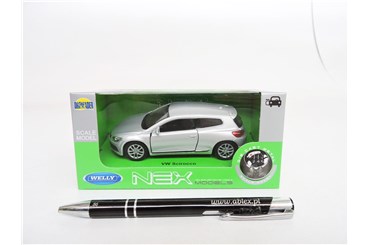 WELLY 1:34 Volkswagen Scirocco srebrny