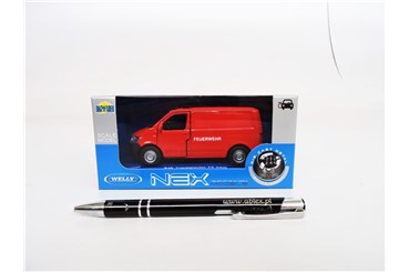 WELLY 1:34 VW Transporter T6 VAN Feuerwehr