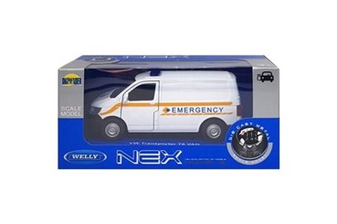 WELLY 1:34 VW Transporter T6 VAN emergency