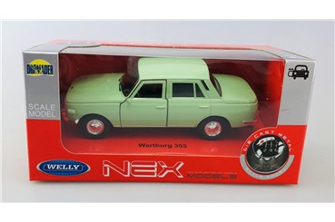 WELLY 1:34 Wartburg 353 zielony