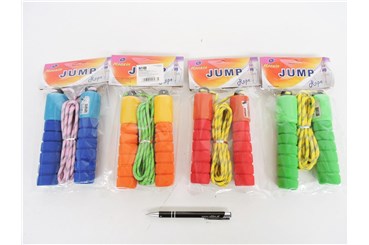 AST. SKAKANKA sznurkowa z licznikiem 4 kol.,  fol