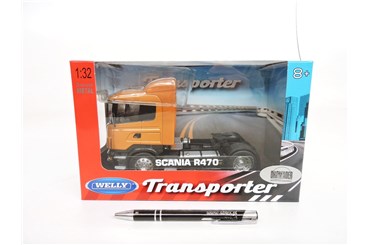 WELLY AUTO metal, 1:32 SCANIA R470,      kart.