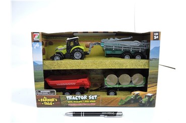 TRAKTOR 15 cm, z masz rol. 4pak, św. dź.,    kart.