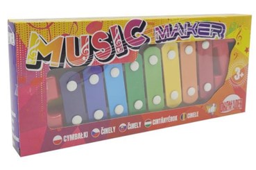 ZABAWKA CYMBAŁKI MUSIC MAKER kart.