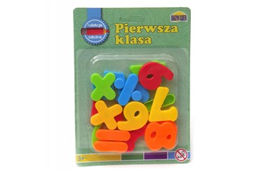 Cyferki magnetyczne na blistrze