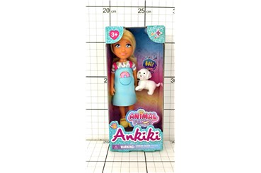 LALKA MINI Z PIESKIEM W PUDEŁKU