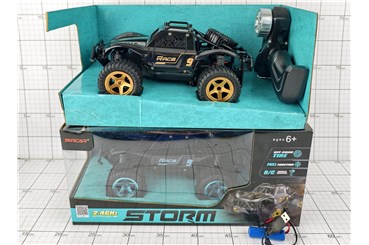 SAMOCHÓD BUGGY NA RADIO+PAKIET czarny