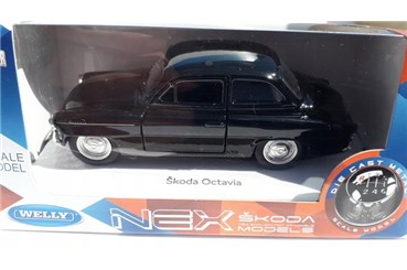 WELLY 1:34 Skoda Oktavia czarna