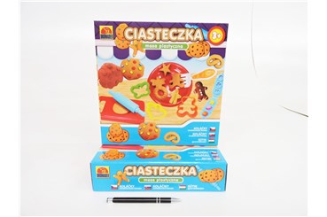 MASA PLASTYCZNA, ciasteczka, 26x26x6 cm,     kart.
