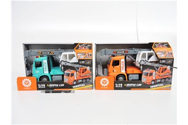 AST. AUTO ciężarówka-dźwig, św/dźw, 1:16,    kart.