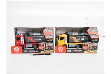 AST. AUTO wywrotka, św/dźw, 21 cm, 2 kol.,   kart.