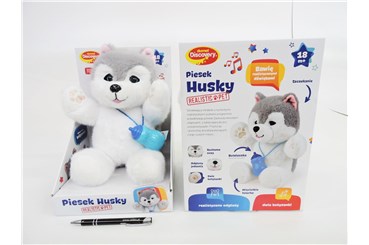 *DUMEL Piesek husky, 18m+