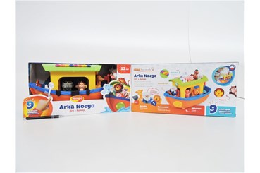 *DUMEL ARKA NOEGO, pianinko, figurki, PL dźw,6/6