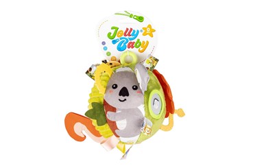 Jolly Baby Pluszowa PIŁKA Dżungla DELUXE