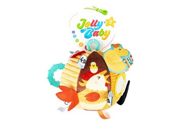 Jolly Baby Piłka Farma zabawka sensoryczna