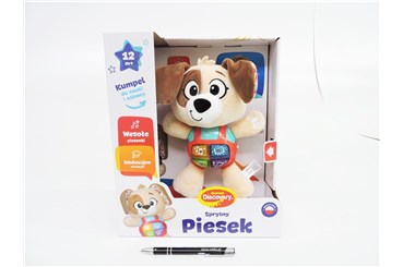 *DUMEL Sprytny piesek, bat., 12m+,          kart.