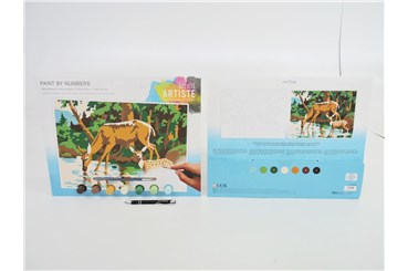 DUŻY ZESTAW do malowania, Artiste - SARNY