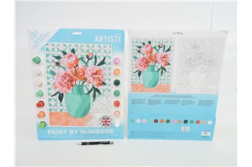 DUŻY ZESTAW do malowania, Artiste - PIĘKNY BUKIET