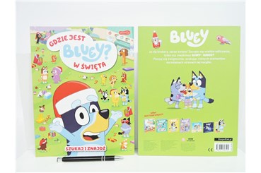 KSIĄŻ. BLUEY Gdzie jest w święta Bluey?