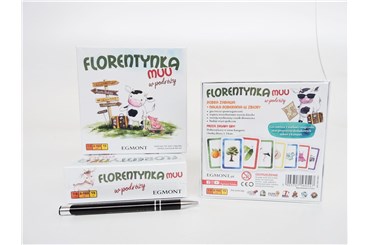 *GRA Florentynka MUU w podróży, karciana, 4+