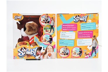 *PLUSZ Piesek Samby, interakt.,     kart.       /6