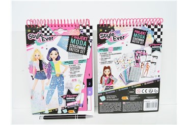 *PROJEKT MODA - Zestaw Szkicownik     12/