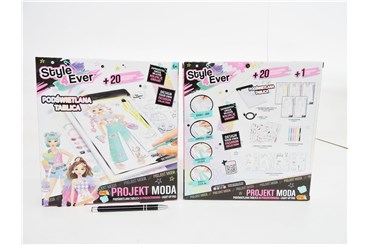 *PROJEKT MODA Podświetlana tablica do projektowani