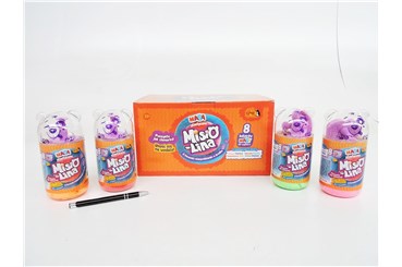 *Misiolina – 2-pack masy plast. (2x50g) + 2 foremk