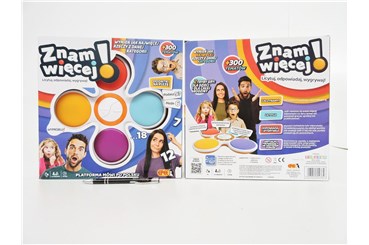 *Znam więcej elektroniczna gra familijna       /6