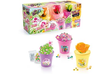 *So Slime Kwiatowe Kreacje - 3 doniczki