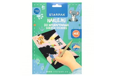NAKLEJKI DO WYDRAPYWANIA zwierzątka
