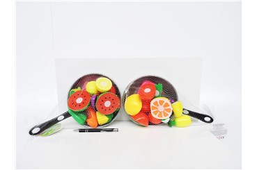 AST.Owoce i warzywa do krojenia na patelni, plast.