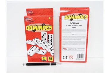 GRA DOMINO plast., 17x10x2 cm, 3+,      kart.