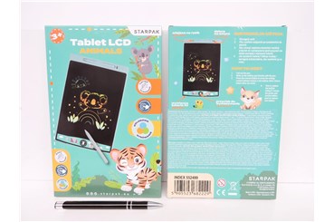 TABLET DO RYSOW., LCD, 15x23 cm, zwierzęta