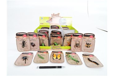 AST. INSEKTY x 36 plast., 8x13 cm,          displ.