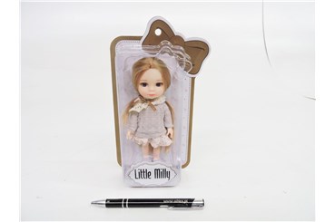 LALKA 15 cm, 14x23x6 cm, sweterek,         kart.