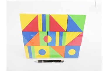 KLOCKI piankowe, 29 el., 26x21x4 cm