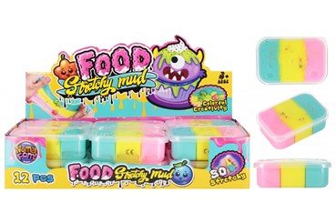 AST. MASA SLIME, rozciąg., 10x3x7 cm, 3 kol.