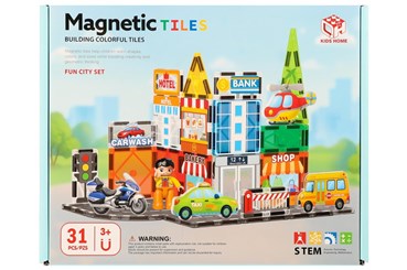 KLOCKI MAGNET CITY 31EL 25X20X6 cm