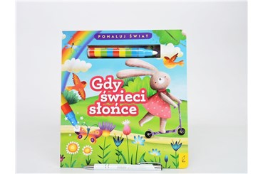 KSIĄŻ. FLAMASTER WODNY - gdy świeci słońce