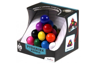 KOSTKA Pyraminx Marble - łamigłówka Recent Toys